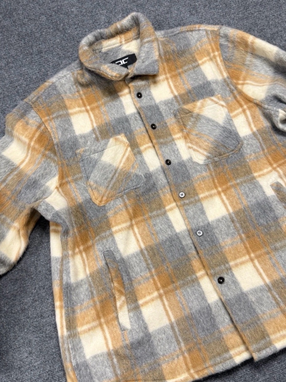 JORDAN CRAIG SEE YOU IN PARADISE FLANNEL JACKET (HONEY) Sz 3XL